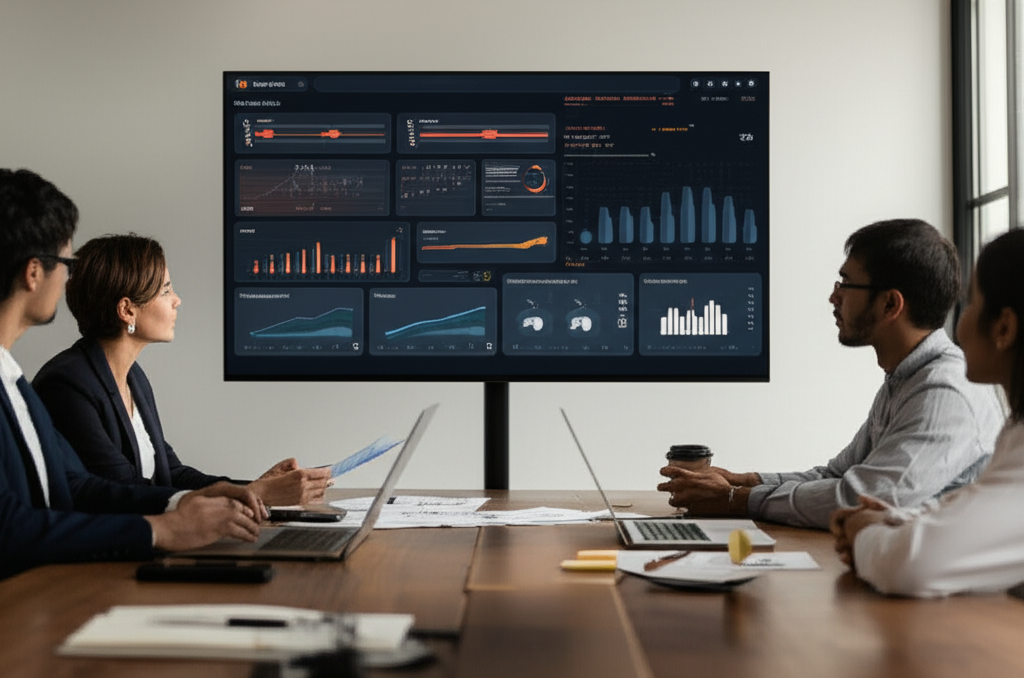 Client meeting with MisBiz Pro team